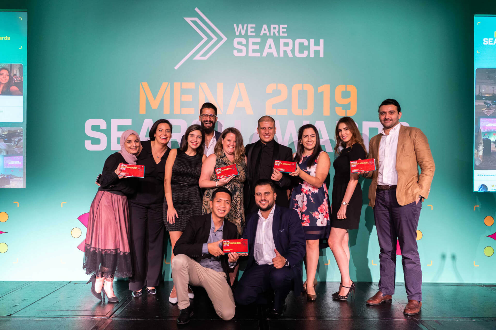 Chain Reaction at MENA search awards 2019