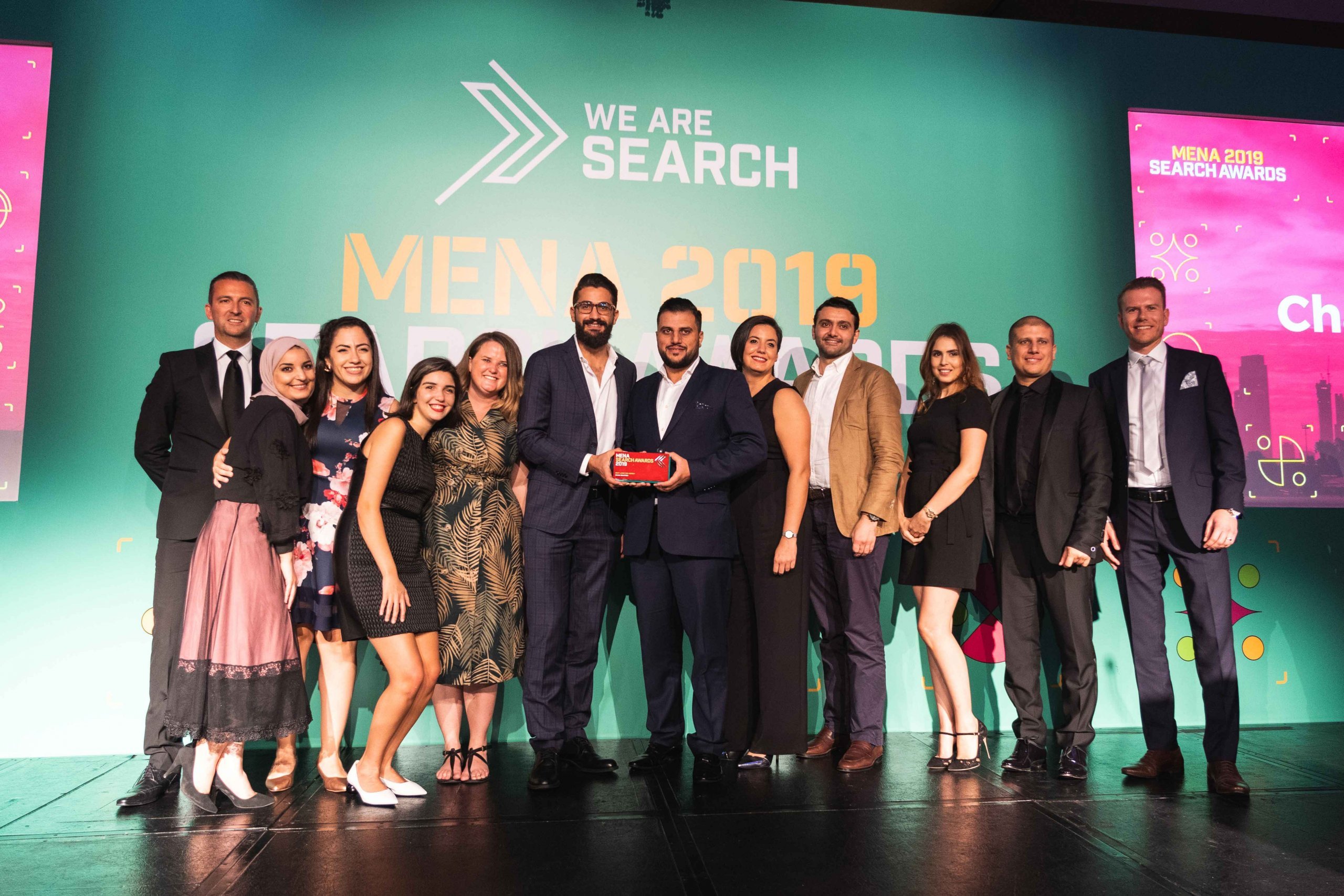 Chain Reaction at MENA search awards 2019